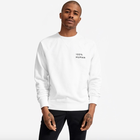 Everlane Shirts Everlane The 0 Human Sweatshirt Poshmark